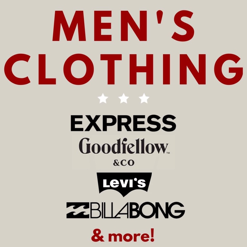 Men's Clothing!